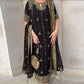 Premium Faux Georgette 3 Piece Set with Embroidered Thread and Sequence Details