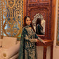Exclusive Party Wear Outfit in Heavy Faux Georgette with Rivet Moti and Embroidery Work
