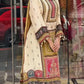 Exclusive Digital Printed Chinon Silk Kurta Ensemble with Real Mirror Hand Work