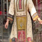 Exclusive Digital Printed Chinon Silk Kurta Ensemble with Real Mirror Hand Work