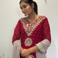 Chic Embroidered Top-Plazzo Set with Matching Dupatta for Special Occasions