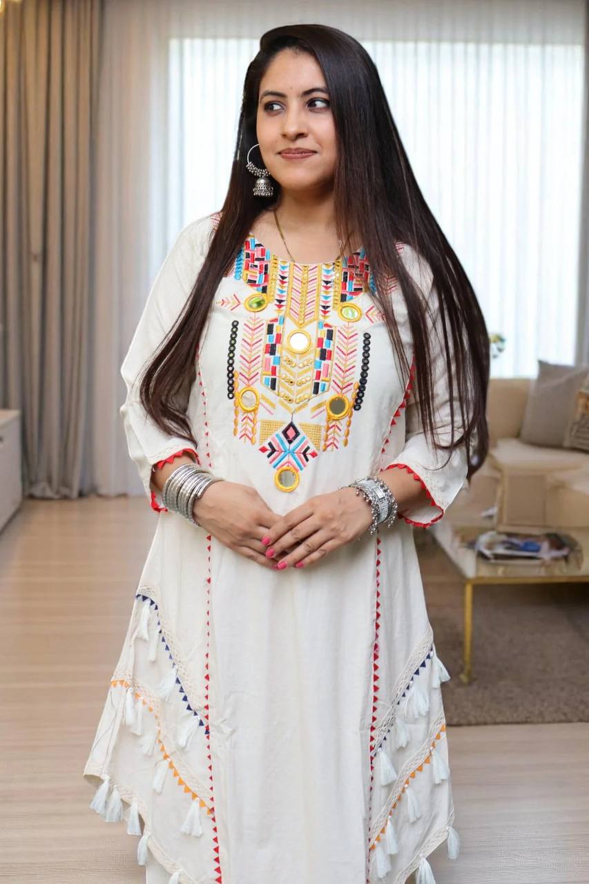 Vanya -NSR Pure Khadi Cottan Designer Co-ord Set