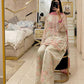 Premium Designer Pure Sifon Georgette Ensemble Digital Print Embroidered Top Farshi Palazzo And Dupatta