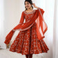 Kavya -SRK Premium Georgette Anarkali and Micro Cotton Churidar