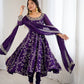 Kavya -SRK Premium Georgette Anarkali and Micro Cotton Churidar