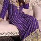 Fancy Wine Georgette Kurti Pant Set With Dupatta