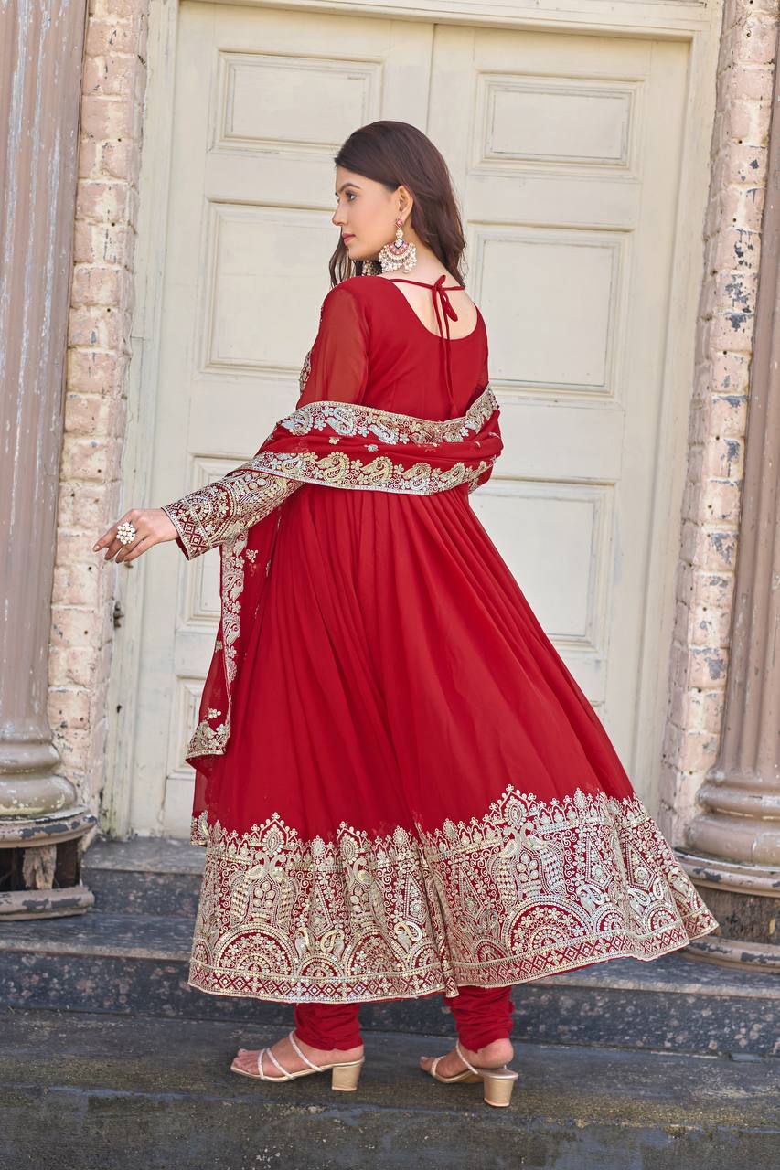Lavanya -PD Anarkali Gown in Faux Georgette