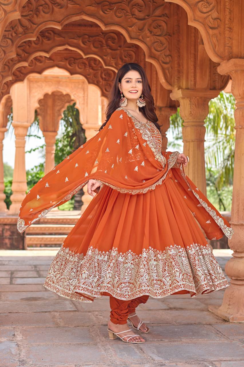 Lavanya -PD Anarkali Gown in Faux Georgette