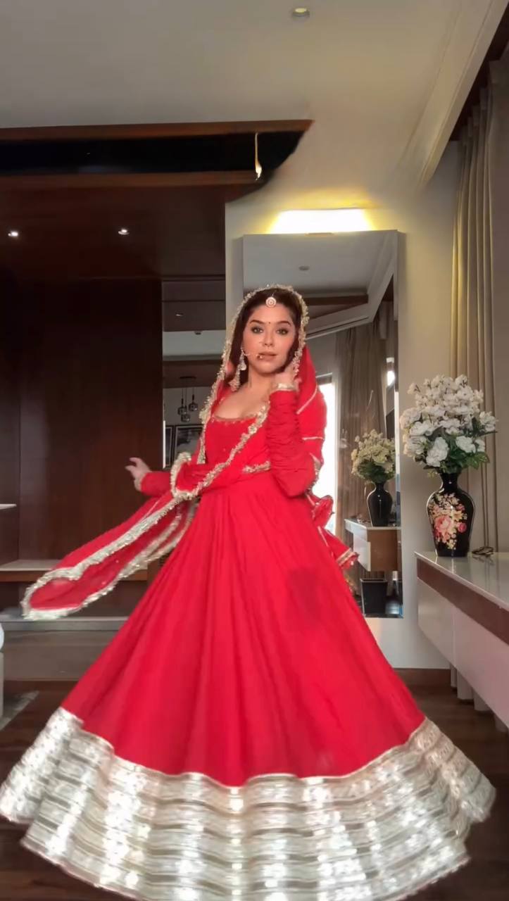 Neha -RT Designer Anarkali Set with Embroidery