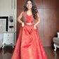 Santoshi -RT Lehenga Set in Rich Simmer Silk