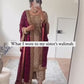 Elegant Kurti Set with Sequins Embroidery and Coordinated Dupatta
