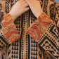 Elegant Natural Crepe Co-ords with Digital Printed Top and Matching Plazzo