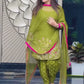 New Ready to Wear Heavy Faux Georgette Patiala Dhoti Set with Dupatta