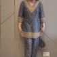 Traditional Digital Printed Dhoti Co-Ords Set in Pure Crepe with Embroidery