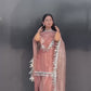 Premium Heavy Silk Farshi Shalwar Set with Real Mirror Border Dupatta